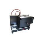 SAFİR 2 demlikli çay ocağı 2 Gözlü Siyah Kromat Boyalı Çay Kazanı Elektrik + Tüplü Çay Semaveri ETS sistem 05072024s2lpgsiyah