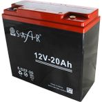 Safir Akü Safir Jel Akü 12 V - 20 Ah 6-DZF-20 Modeli