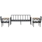 Safir Balkon-Bahçe-Kafe Çay Seti Koltuk Oturma Takımı-Oturma Grubu (Iskelet)