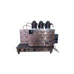SAFİR ÇAY KAZANLARI 3 Demlikli Bakır Otomatik Çay Kazanı Semazen Model Elektrik + Doğalgazlı Çay Ocağı Çay Semaveri