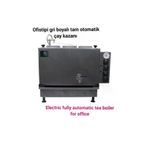 SAFİR ÇAY KAZANLARI 3 Gözlü Gümüş Gri Boyalı Tam Otomatik Çay Kazanı Ofistipi Çay Ocağı Bürotipi Çay Makinesi Elektrikli 07022025griofistipi3