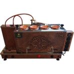Safir Çay Kazanları 4 Demlikli Bakır Çay Ocağı Bakır Çay Kazanı Elektrik + Doğalgazlı Bakır Çay Semaveri Ce Belgeli Gazmer Onaylı . Ets Sistemli