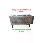 SAFİR ÇAY KAZANLARI 4 Gözlü Ofistipi Tam Otomatik Bakır Çay Kazanı Dar Alanlar Için Ideal Sadece Elektrikli Çay Makinesi 0602202515