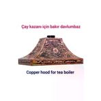 SAFİR ÇAY KAZANLARI 90 Cm Bakır Davlumbaz Çay Kazanı Bakır Davlumbaz Safir Model Bakır Davlumbaz 14022025safirdav90cm