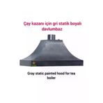 SAFİR ÇAY KAZANLARI Gri Davlumbaz Çay Kazanı Için Gri Davlumbaz 90 Cm Ebatlı Safir Çay Kazanları 13022025gridavlumbaz90cm