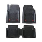 Safir Ford B Max Havuzlu Universal Krom Siyah Paspas