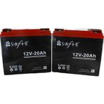Safir Jel Akü 12 V - 20 Ah 2'li Set