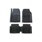 Safir Renault 9 İcin Havuzlu Universal Paspas Krom Siyah