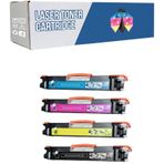 Safir Toner Canon Crg-729 / İ-sensys Lbp-7018 Cmyk 1 Set Muadil Toner