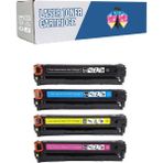 Safir Toner Hp 125A-CB540A Laserjet CM1312 - CM1312N Cmyk 1 Set Muadil Toner