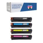 Safir Toner Hp 125A-Cb540a Laserjet Cp1510 - Cp1514n Cmyk 1 Set Muadil Toner