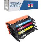 Safir Toner Samsung CLT-K406S CLP-365W Cmyk 1 Set Muadil Toner