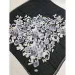 Safir Tuhafiye Pamuklu Desenli Yazma - 100 x 100 cm - Çakıl Taşı