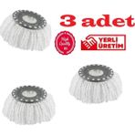 Safir Wermoplast Yedek Mikrofiber Vileda Mop Ucu Başlığı (3 Adet) Boyut (40X40)