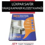 Safir Yavaş Kapanan Klozet Kapağı - Kolay Montajlı, Tüm Modellerle Uyumlu, Hijyenik Temizlik, 2 Yıl Garantili