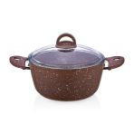 Saflon SF3622GR Granit Line 22 cm Derin Tencere