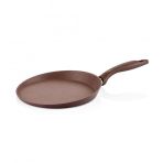 Saflon SF5424GR 24 cm Granit Line Kahverengi Krep Tavası