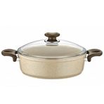 Safran Granit 26 cm Basık Tencere