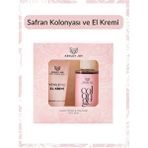Safran Kolonya 100 ml Yenileyici El Kremi Kofre