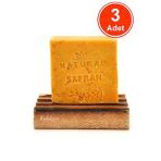 Safran Sabunu El Yapımı Doğal 120 G x 3 Adet