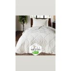 Safyün Saf Yün Marka %100 Merinos Kuzu Yünü Yıkanabilir Tek Kişilik Yün Yorgan Tek Kişilik - 155 x 215 cm - Beyaz