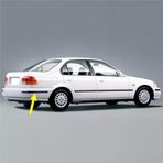 Sağ Arka Tampon Köşe Bandı Çıtası Kuşağı Honda Civic Sedan ile uyumlu 1996-2000