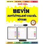 Sağ-Sol Beyin Aktiviteleri Yaz-Sil Kitabı