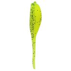 SagaSave 40 adet şeffaf sarı yumuşak plastik lures kutusu elastik hafif cazibesi biyonik balıkçılık yemler balıkçılık bas alabalık Panfish Crappie