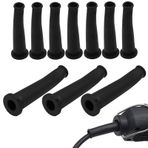 SagaSave Açılı Taşlama Makineleri için Kablo Kablosu Önyükleme Koruyucuları, 75 x 9 mm Kauçuk Kablo Kovanı Kablo Yönetimi, Elektrikli Matkap Güç Aleti Tel Koruma Aksesuarları (10 adet)