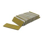 SagaSave Çeşitli Zımpara Seti, Zımpara Kağıdı 40/60/80/120/180/240/400/600 Karışık Kumlu, Ahşap Metal Plastik Duvar Zımpara Parlatma için Islak ve Kuru Zımpara Levhaları, 80'li Paket