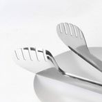 SagaSave Paslanmaz Çelik Yemek Maşası Tatlı Kek Maşası Kaymaz Kavrama Mutfak Barbekü Meze Salata Kızartma