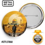 Sağlam Ajans Mescid-I Aksa Doğuş Iğneli Rozet 44 mm