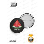 Sağlam Ajans Will be free Palestine İğneli Rozet 44mm