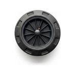 Sağlam Çöp Konteyner Tekeri 120 LT Ve 240 LT Uyumlu (2 ADET) - Siyah