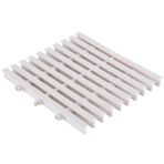 Sağlam Havuz Drenaj Izgarası - 7 Adet ABS Plastik Duş Drenaj Izgarası ve Oluk Koruma Filtresi Verandalar, Koridor ve Teraslar için (18 x 100 cm / 7,09 x 39,3