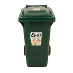 Sağlam Plastik Çöp Ve Atık Konteyneri 120 Lt Tekerlekli Eko Renksiz