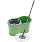 Sağlam Plastik Döner Başlıklı Vileda Mop Set Yeşil