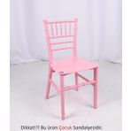 Saglam Plastik Mandella Trend Cocuk Sandalyesi Pembe