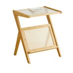 Sağlam Yapılı Modern Cam Sehpa ve Cam Masa Üstü Oturma Odaları, Daireler ve Ofisler için Mükemmel Şık Siyah Kaplama 43,5 * 35,5 * 55 cm