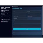 Sağlık Platformu Yönetim Kontrol Paneli