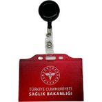 Sağlıkçı Shopping Sağlık Bakanlığı Temalı Yatay Kart Kabı Kart Koruyucu