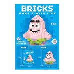 sağlıkçı shopping trend aksesuar Bricks Çizgi Film Figür 2 Yap Boz 3d Puzzle Mini Leg