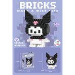 Sağlıkçı Shopping Trend Aksesuar Bricks Hello Kitty Kuromi Yap Boz 3D Puzzle Mini LEGO
