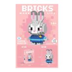 sağlıkçı shopping trend aksesuar Bricks Judy Hopps Tavşan Yap boz 3D Puzzle Mini Lego