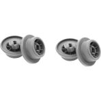 Sagrado Adet Bulaşık Makinesi Sepeti Tekerleği Bosch Kenmore AP2802428 165314 Bulaşık Makinesi Makaralı Tekerlek Aksesuarları Alt Sepet Tekerlekleri (Yurt Dışından) - 1 Adet