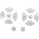 Sagrado Araba Iç Direksiyon Düğmesi Anahtarı Ayar Kapağı Etiket Mercedes Benz Ces Sınıfı Için W204 W212 W221 Glk X204 C200 C250 (Yurt Dışından)