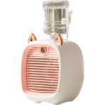 Sagrado Taşınabilir Mini Klima Fanı USB Hava Soğutucu Fan Nemlendirici 3 Hız 2 Mod Sprey Soğutucu Ofis Ev Cool Fan-C (Yurt Dışından)