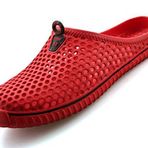 SAGUARO Clogs Kırmızı Renk Fileli Delikli Unisex Terlik