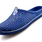 SAGUARO Clogs Mavi Renk Fileli Delikli Unisex Terlik