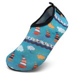 SAGUARO Çocuk deniz ayakkabısı, hızlı kurur, su ayakkabısı, yüzme ayakkabısı, numara 21-37, Çok renkli, 20/21 EU